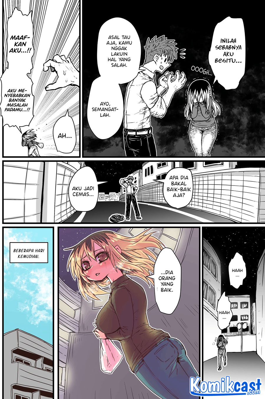 Batsuichi de Nakimushi na Otonarisan Chapter 1 - halaman 5
