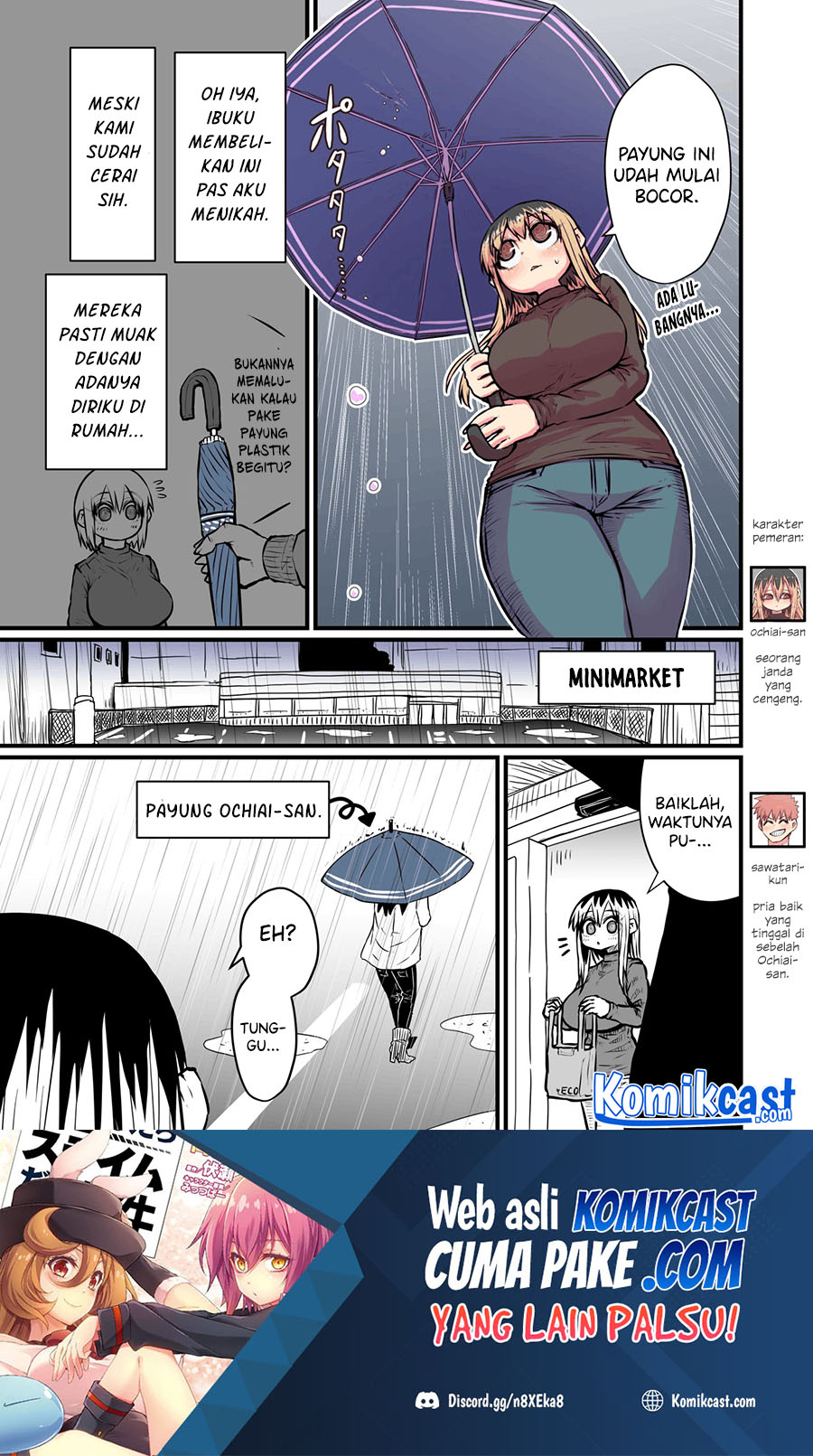 Batsuichi de Nakimushi na Otonarisan Chapter 3 - halaman 2