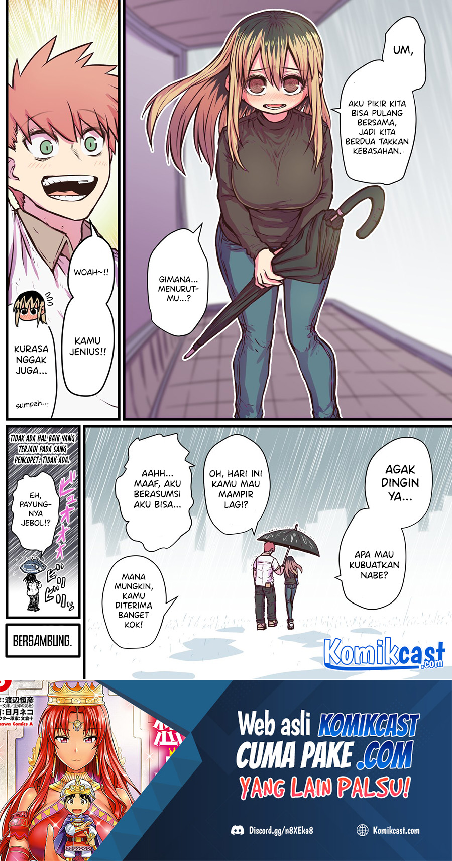 Batsuichi de Nakimushi na Otonarisan Chapter 3 - halaman 5
