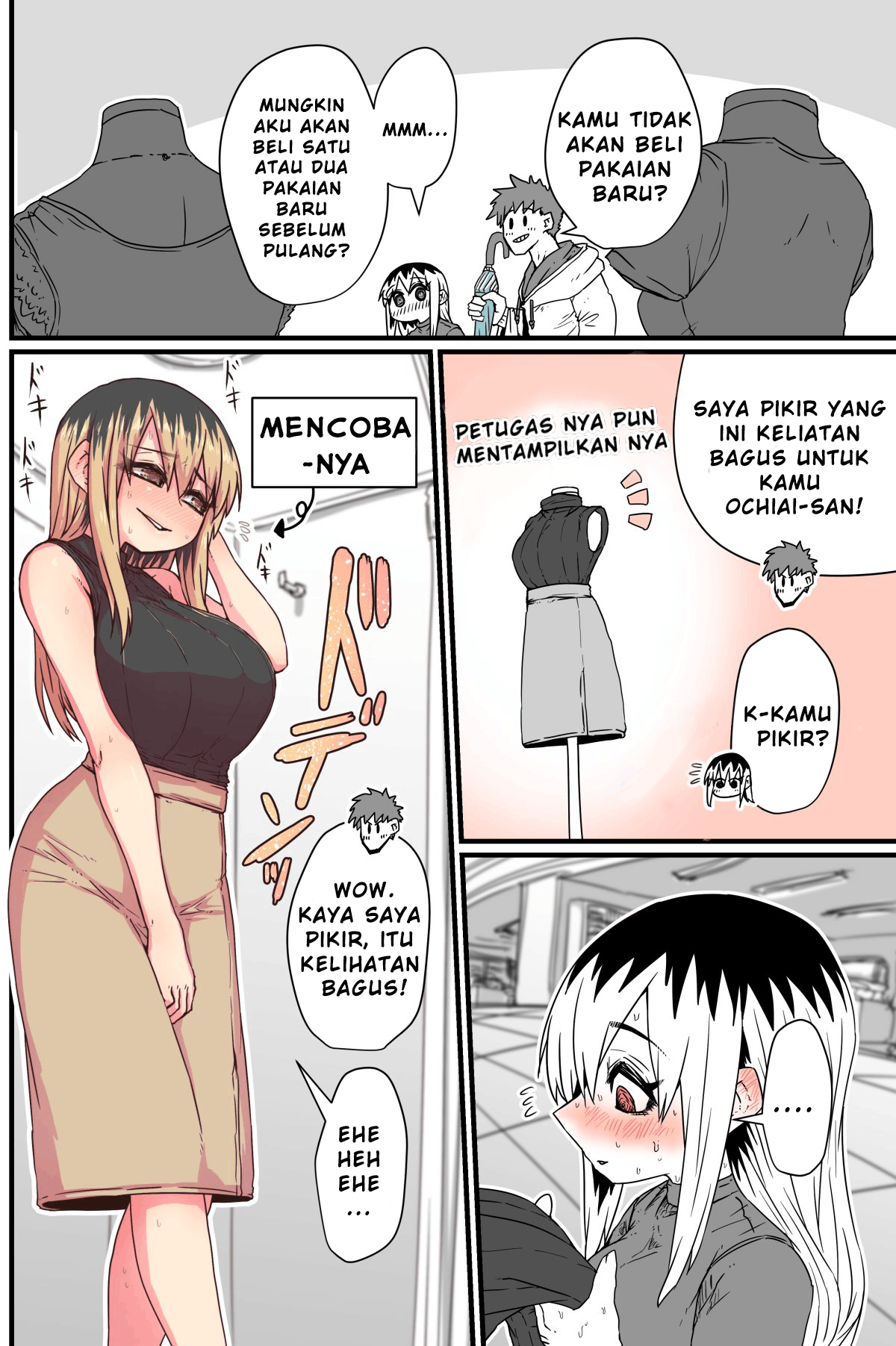 Batsuichi de Nakimushi na Otonarisan Chapter 5 - halaman 2