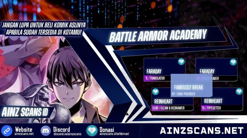 Battle Armor Academy Chapter 2 - halaman 1