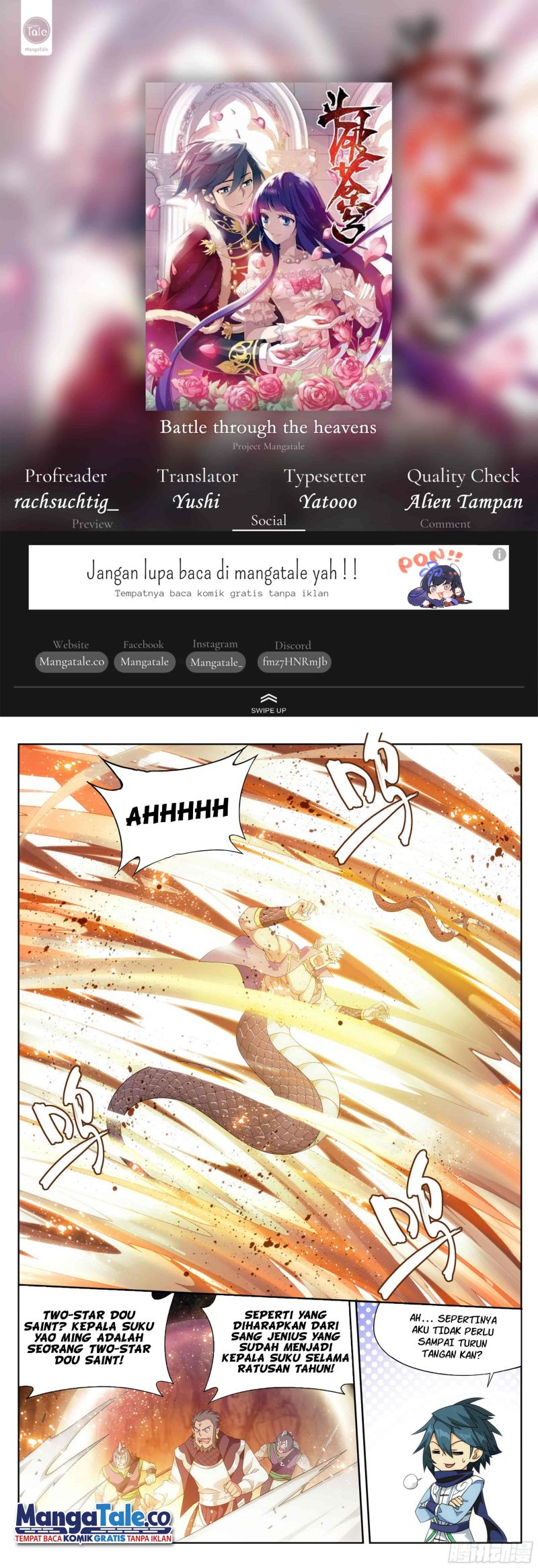 Battle Through the Heavens Chapter 391 - halaman 1