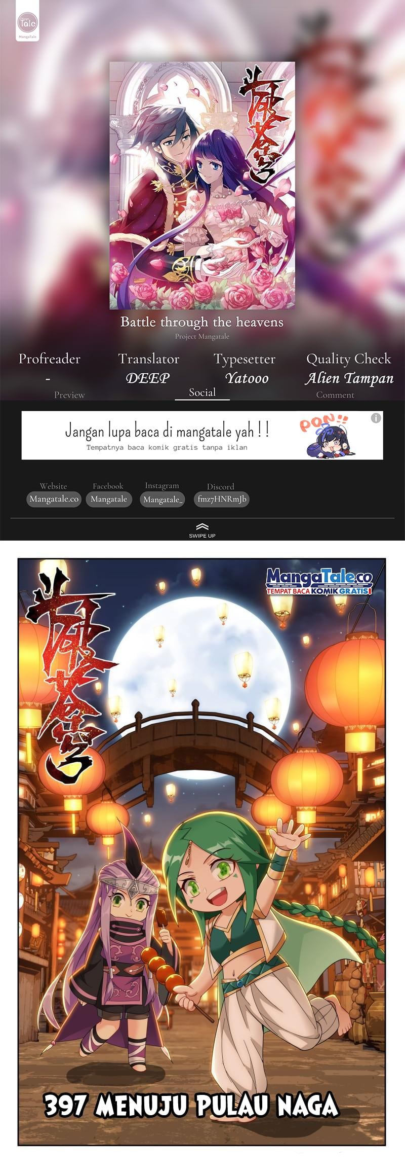 Battle Through the Heavens Chapter 397 - halaman 1