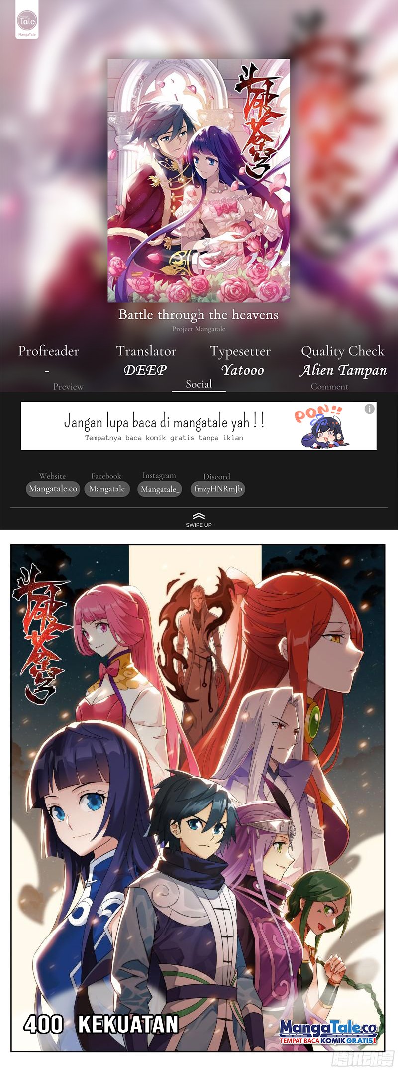 Battle Through the Heavens Chapter 400 - halaman 1