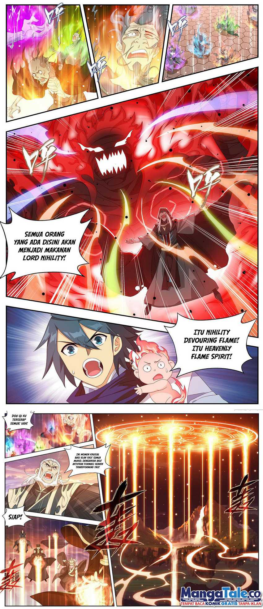 Battle Through the Heavens Chapter 438 - halaman 10