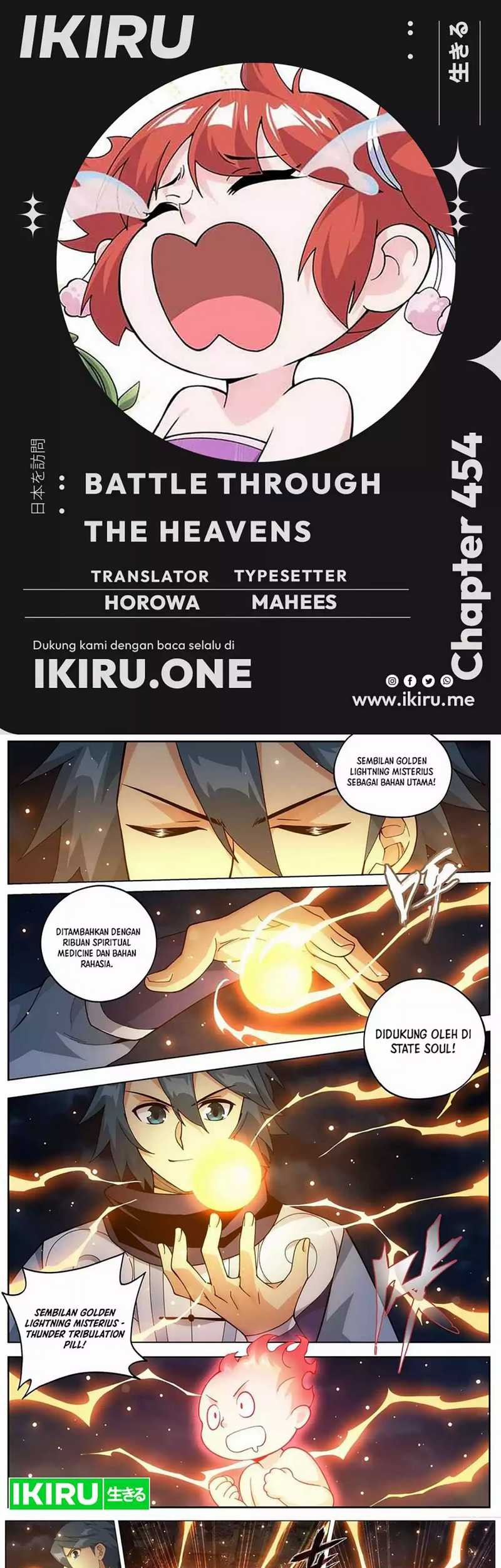 Battle Through the Heavens Chapter 454 - halaman 1