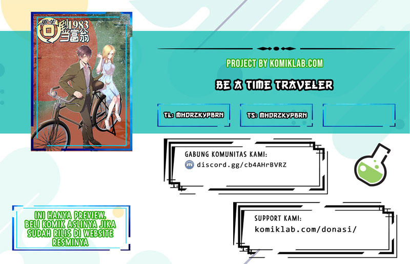 Be A Time Traveler Chapter 1 - halaman 1