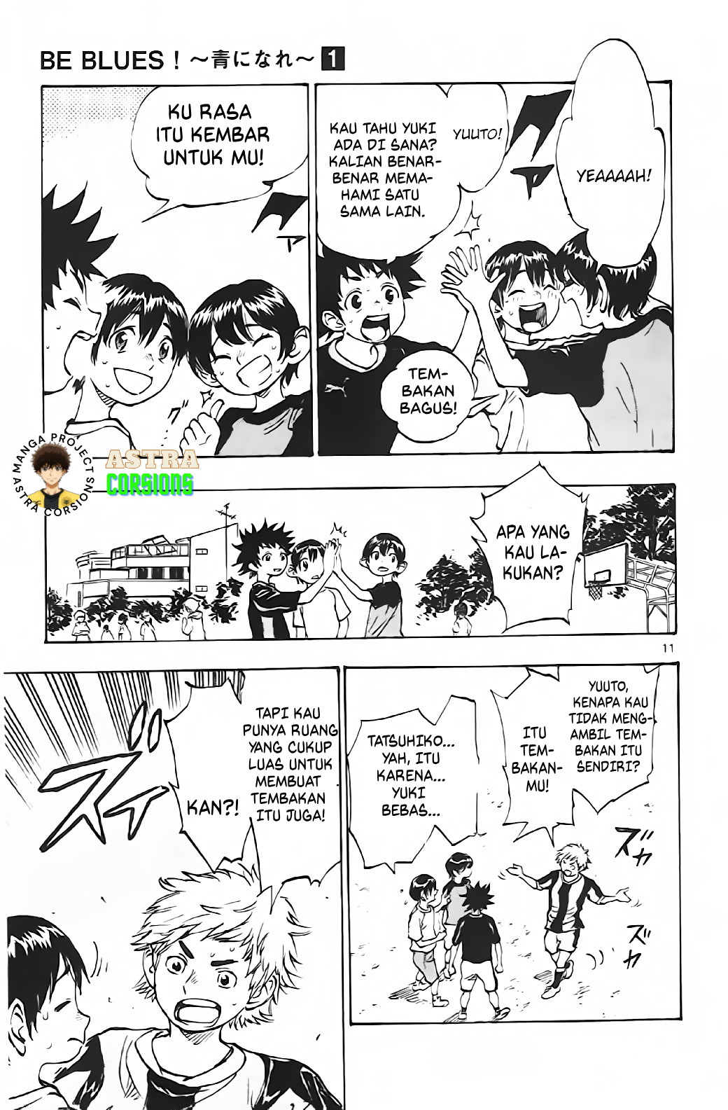 Be Blues! Ao ni Nare Chapter 1 - halaman 13