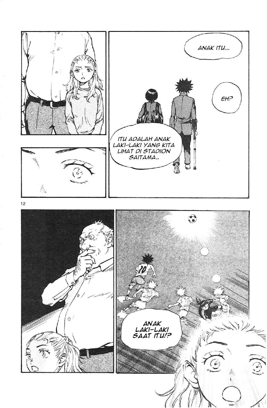 Be Blues! Ao ni Nare Chapter 14 - halaman 12