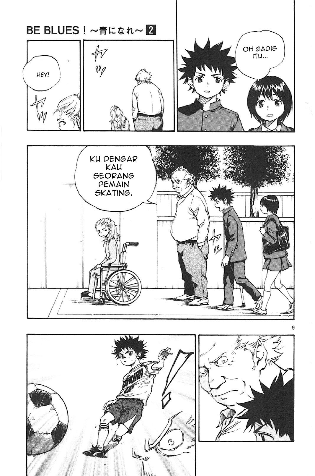 Be Blues! Ao ni Nare Chapter 14 - halaman 9