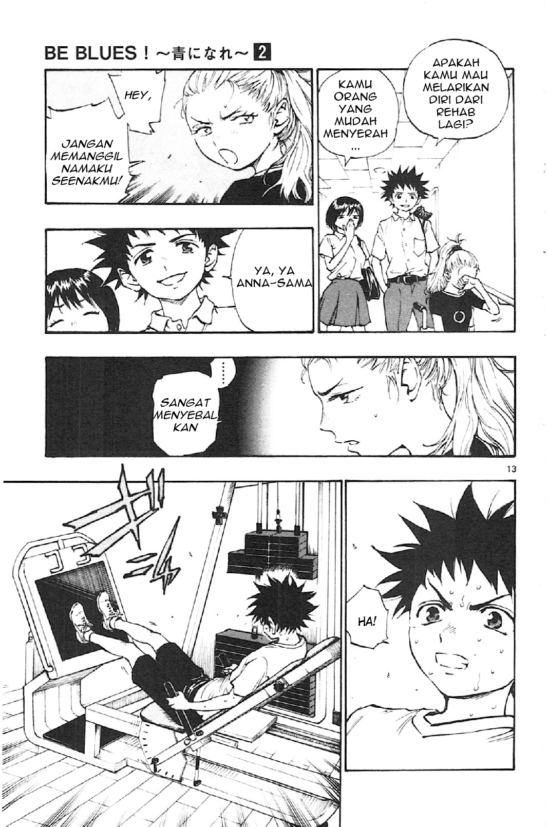 Be Blues! Ao ni Nare Chapter 15 - halaman 13