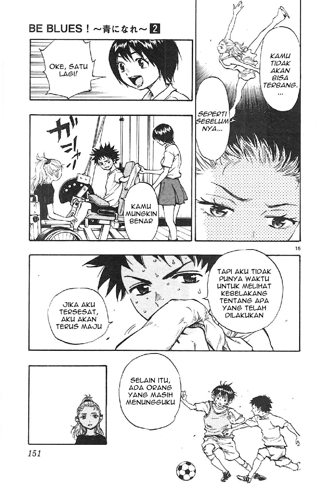 Be Blues! Ao ni Nare Chapter 15 - halaman 15