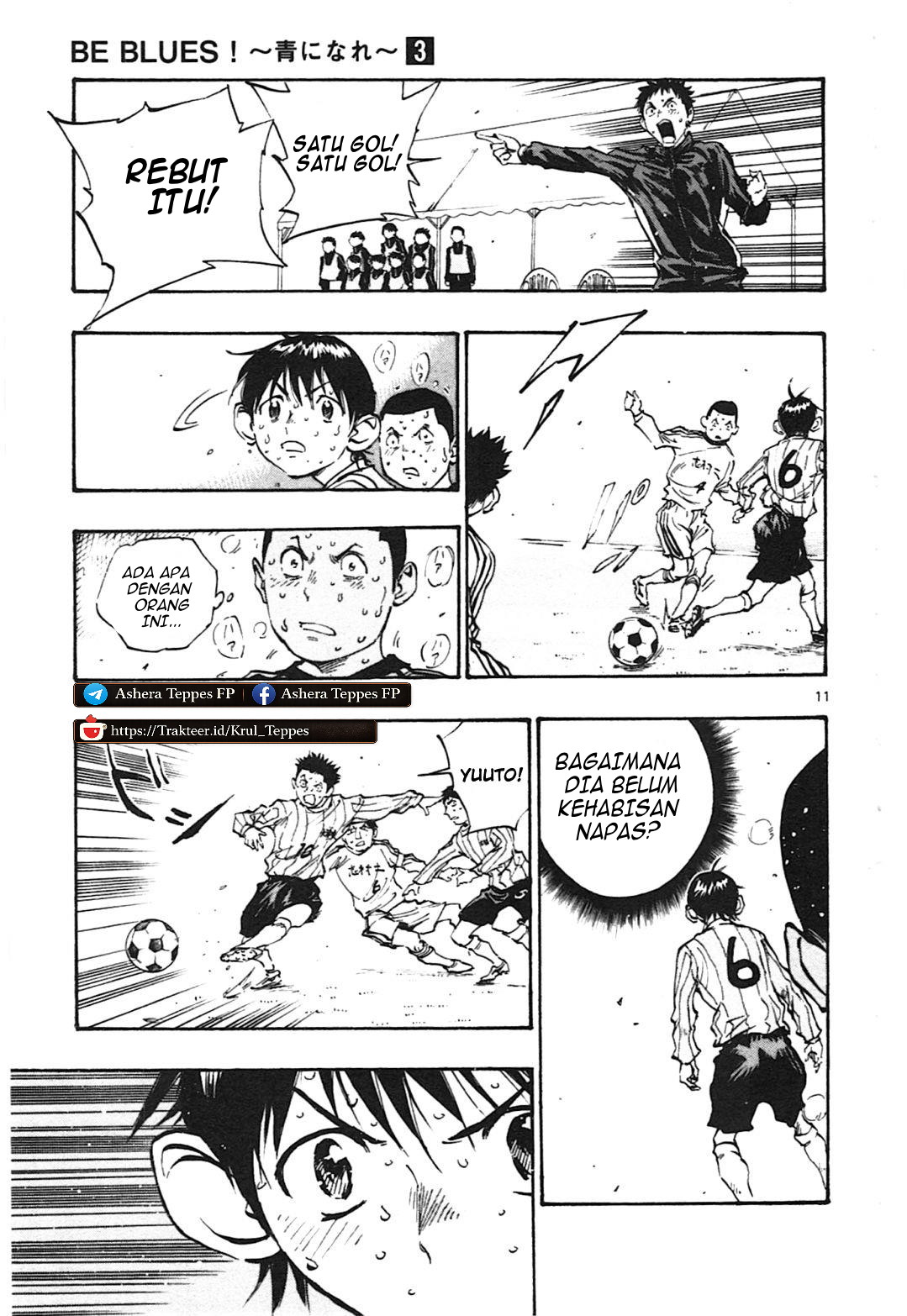 Be Blues! Ao ni Nare Chapter 20 - halaman 11