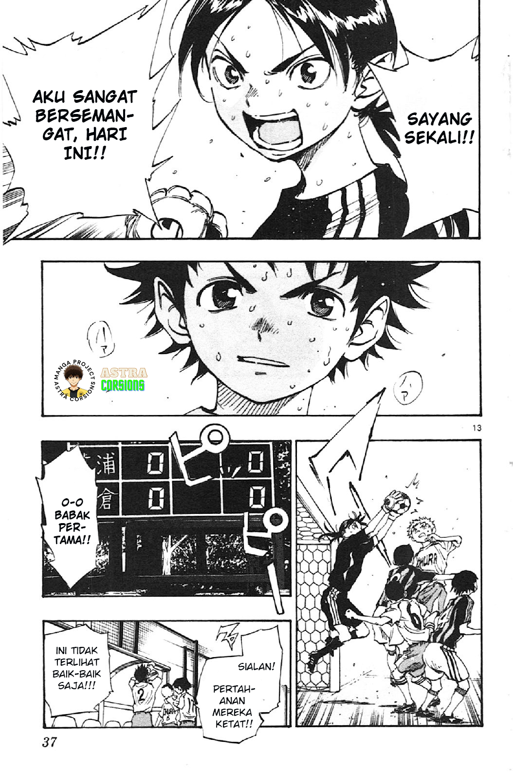Be Blues! Ao ni Nare Chapter 9 - halaman 14