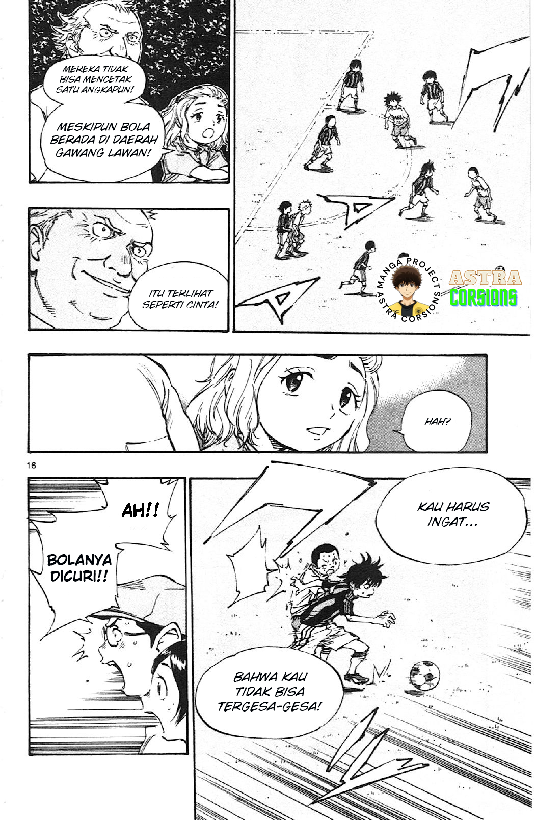 Be Blues! Ao ni Nare Chapter 9 - halaman 17