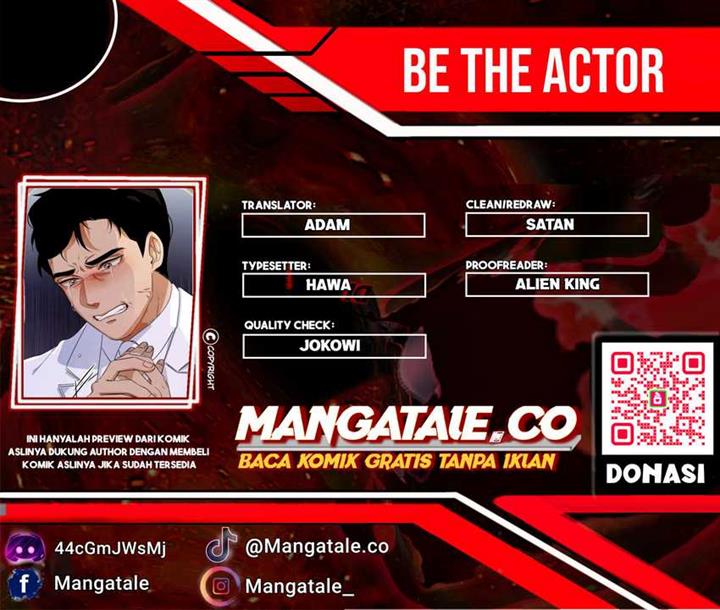 Be the Actor Chapter 1 - halaman 1