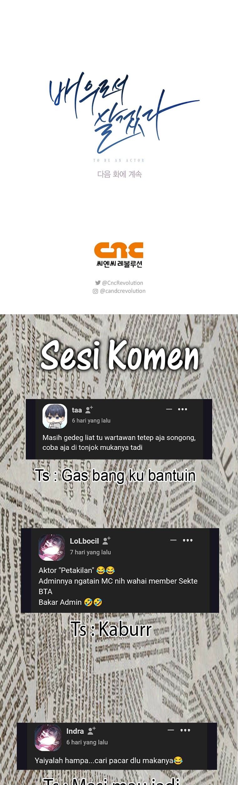 Be the Actor Chapter 107 - halaman 70