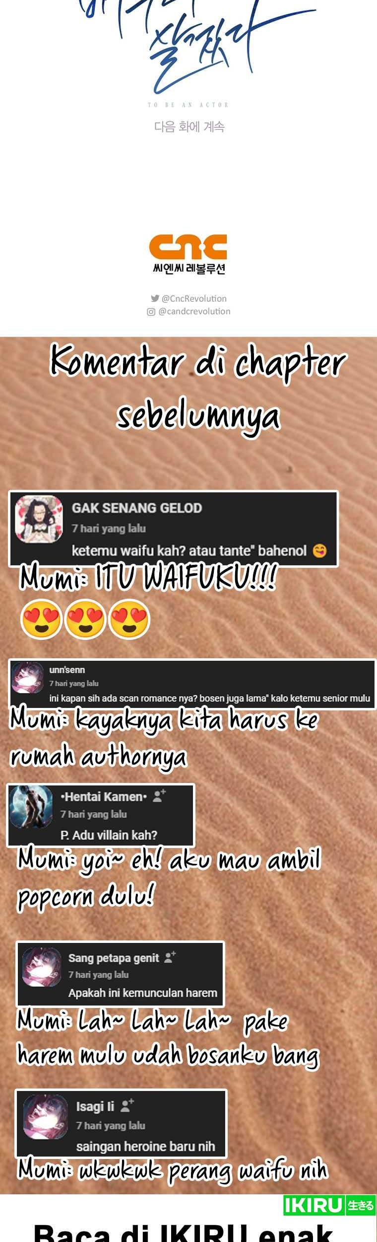 Be the Actor Chapter 113 - halaman 56