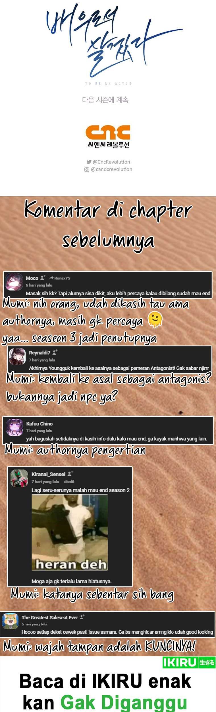 Be the Actor Chapter 118 - halaman 64