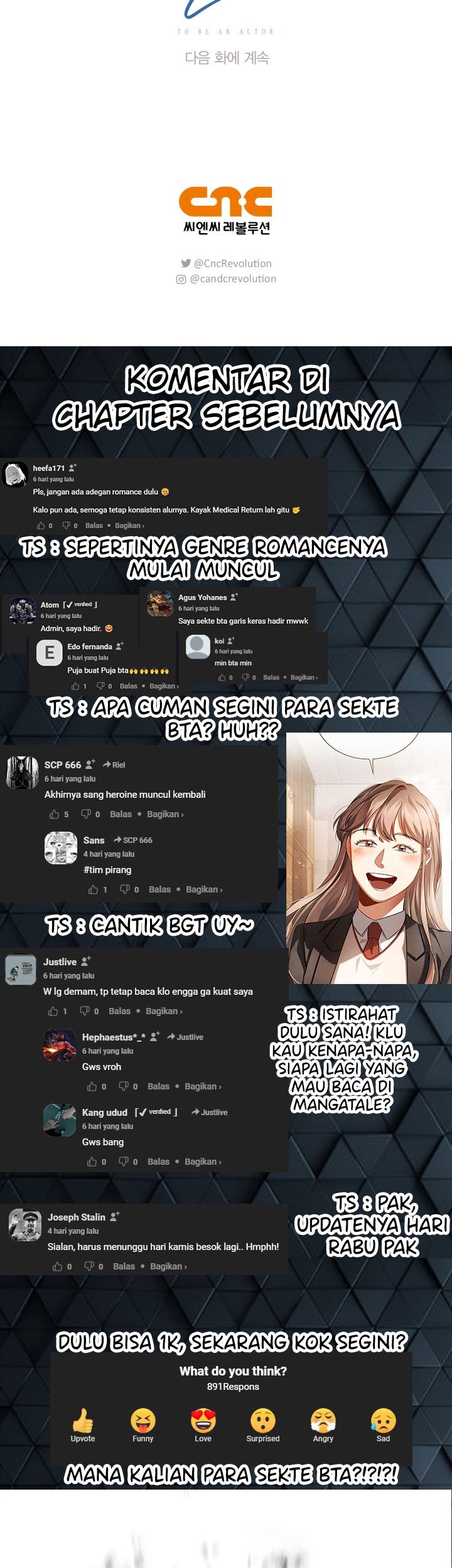 Be the Actor Chapter 51 - halaman 67