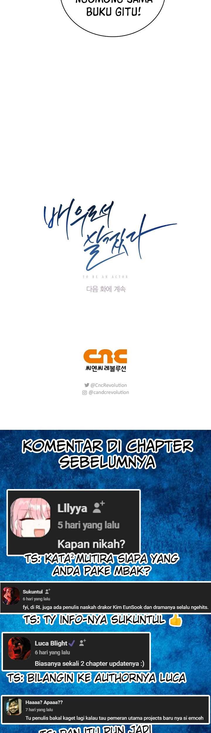 Be the Actor Chapter 79 - halaman 62