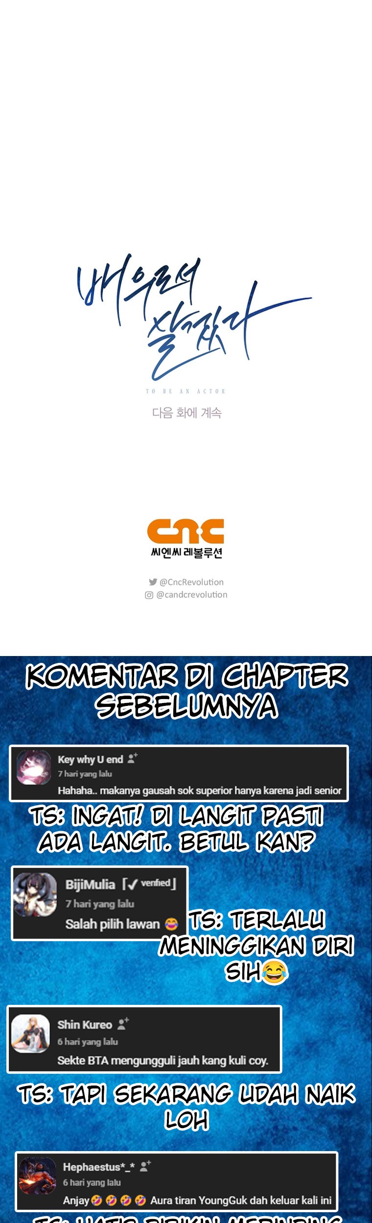 Be the Actor Chapter 91 - halaman 58