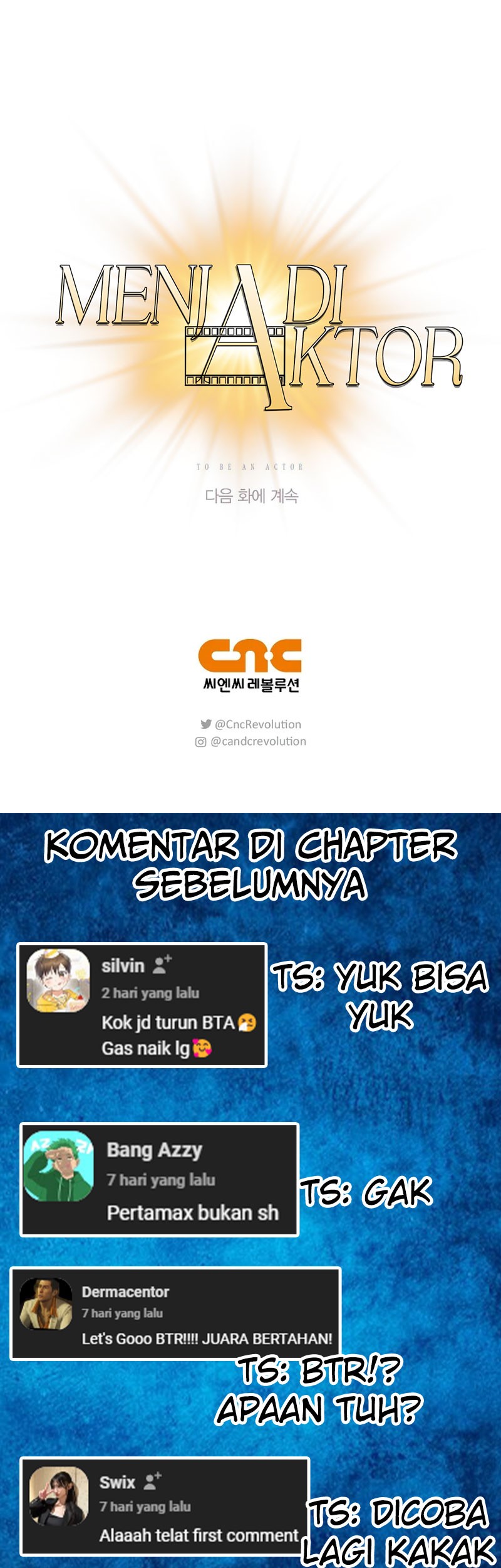 Be the Actor Chapter 98 - halaman 70