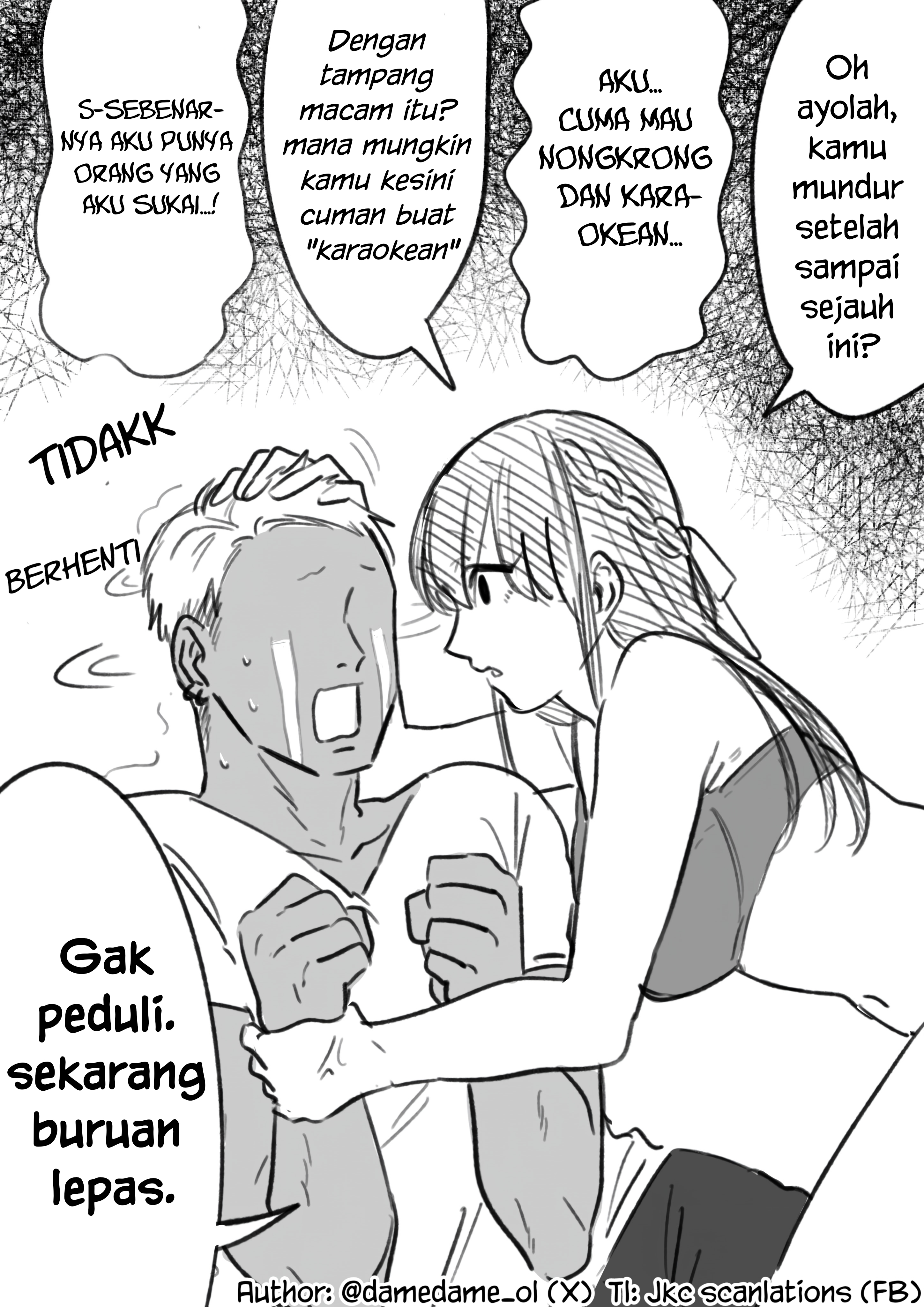 Bear and Bunny Cannot Be Friends (Pre-Serialization) Chapter 0.1 - halaman 1