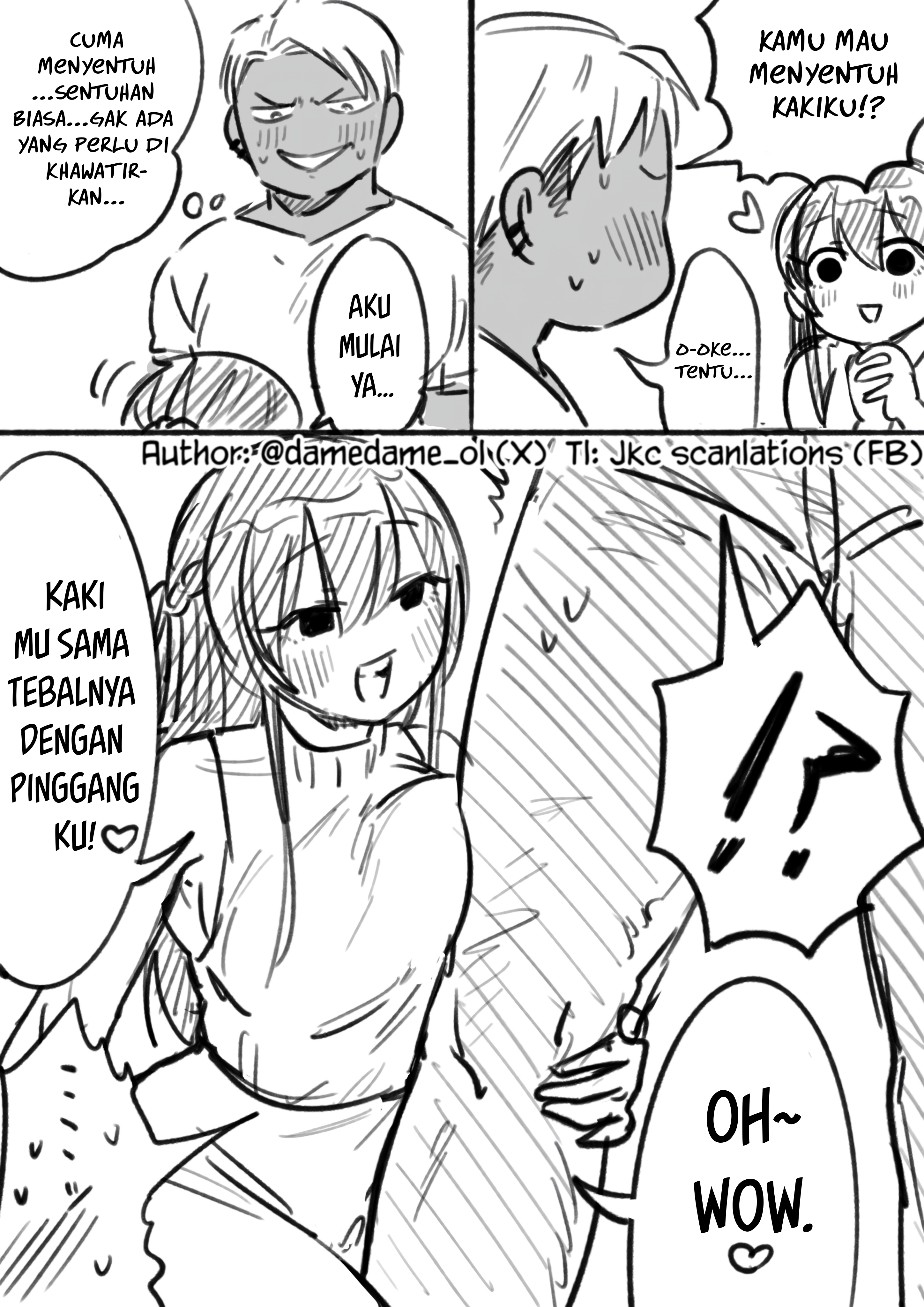 Bear and Bunny Cannot Be Friends (Pre-Serialization) Chapter 10.1 - halaman 1
