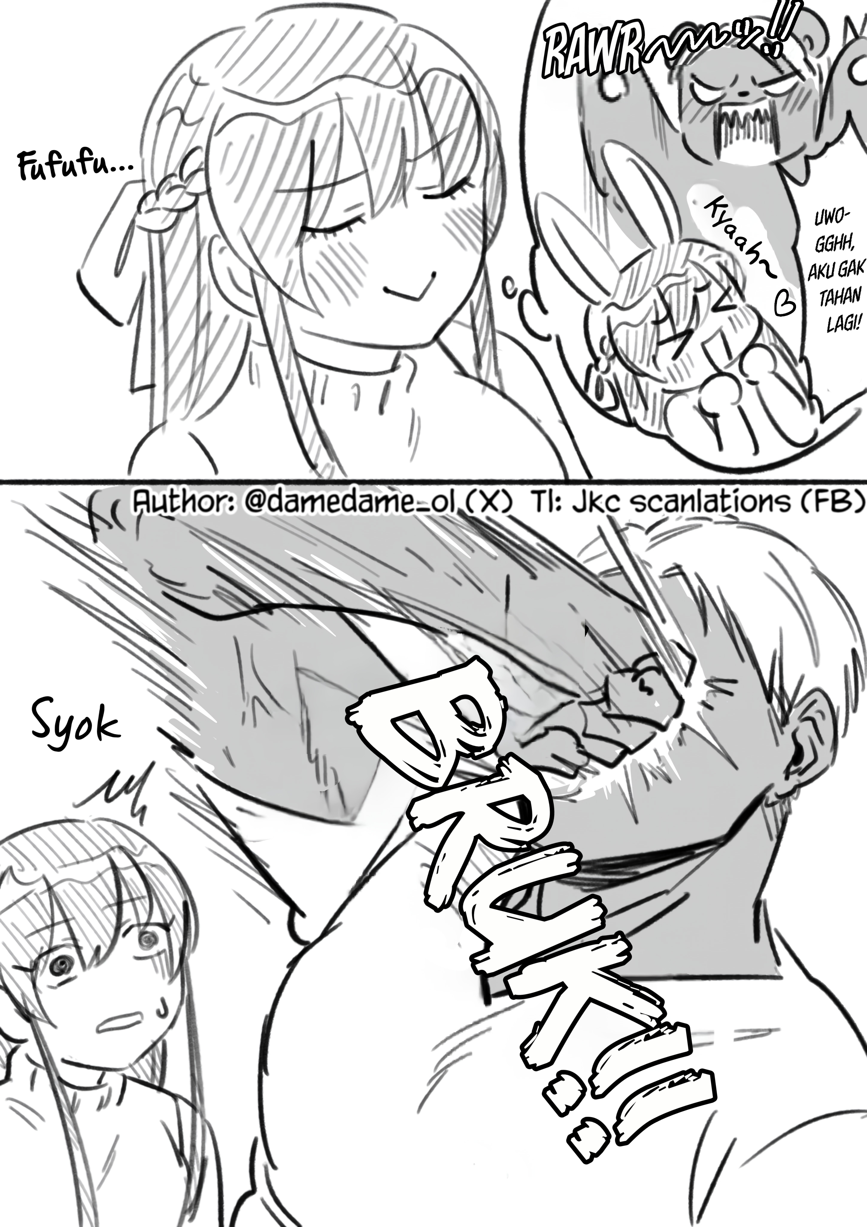 Bear and Bunny Cannot Be Friends (Pre-Serialization) Chapter 10.1 - halaman 2