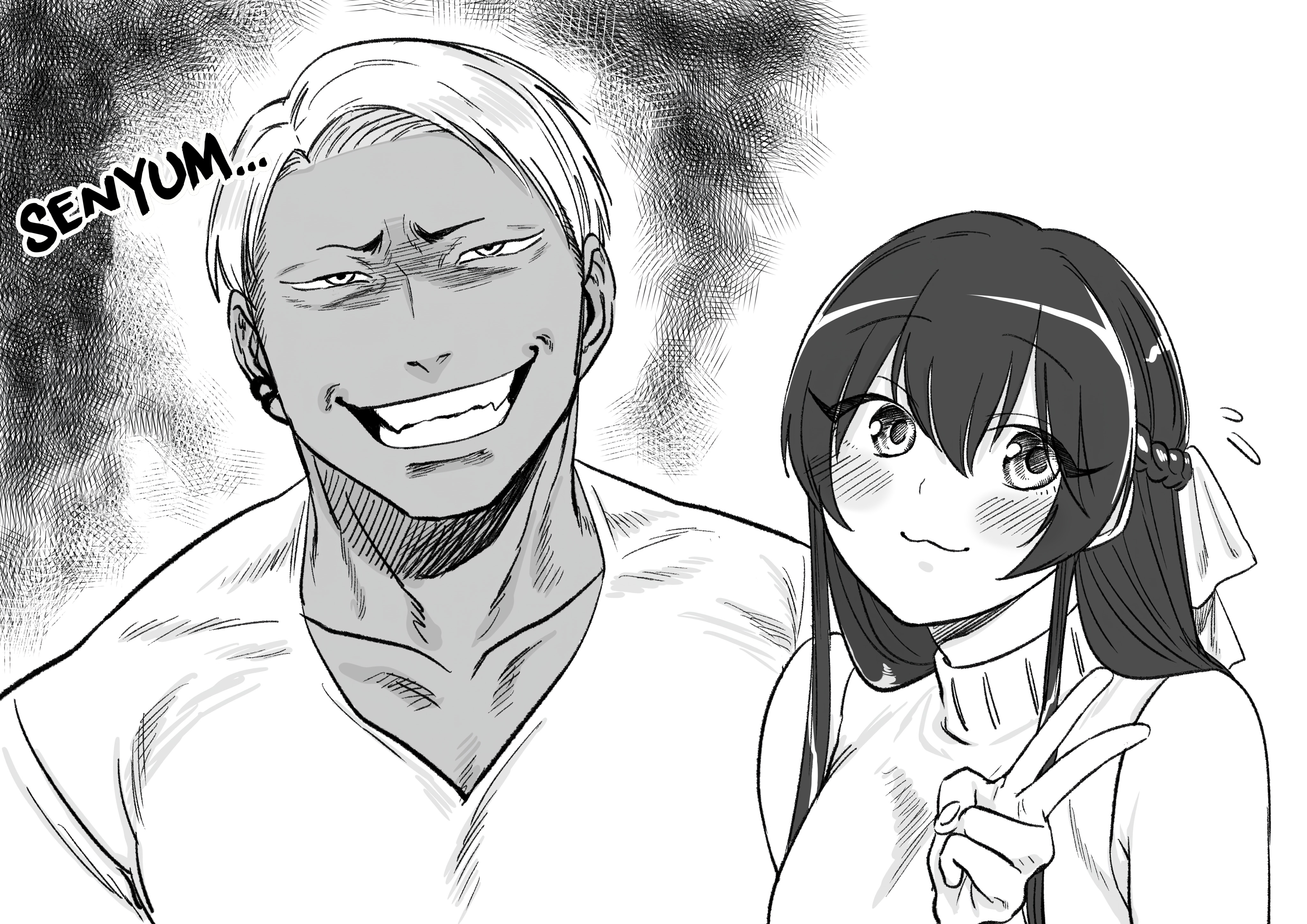 Bear and Bunny Cannot Be Friends (Pre-Serialization) Chapter 7.1 - halaman 1