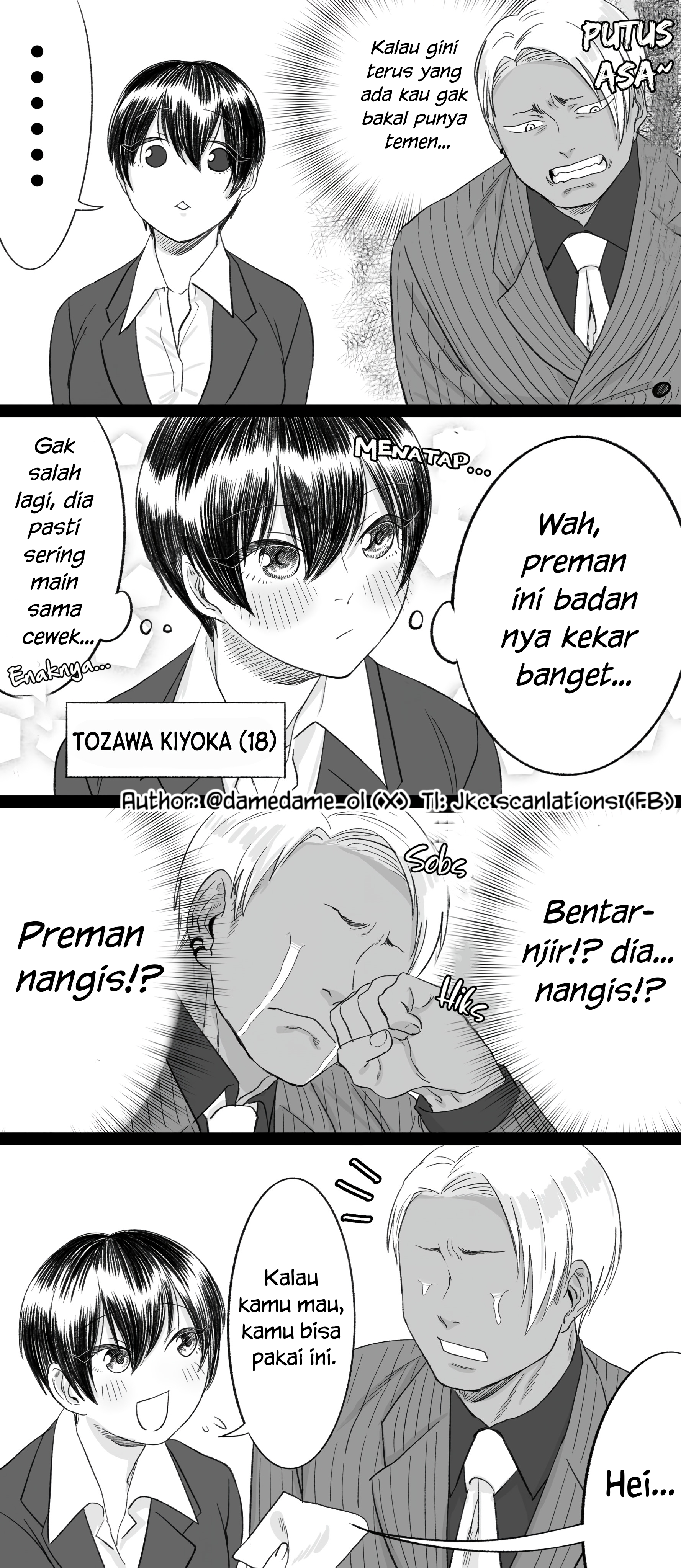 Bear and Bunny Cannot Be Friends (Pre-Serialization) Chapter 7.3 - halaman 1