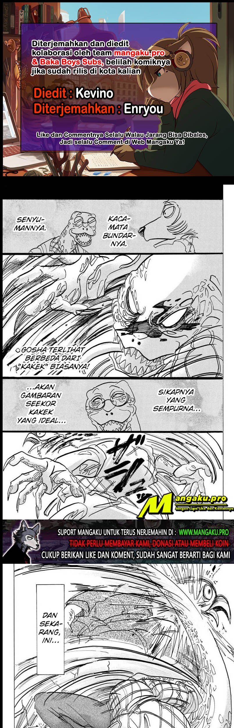 Beastars Chapter 107 - halaman 1
