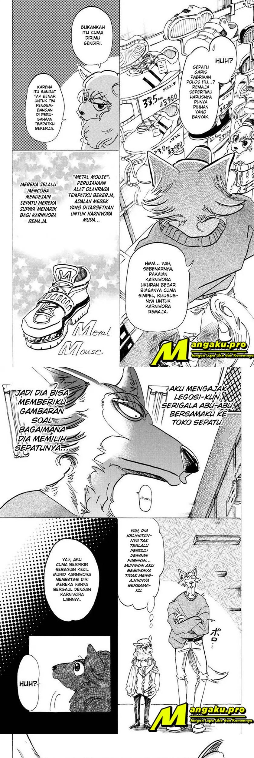 Beastars Chapter 110 - halaman 3