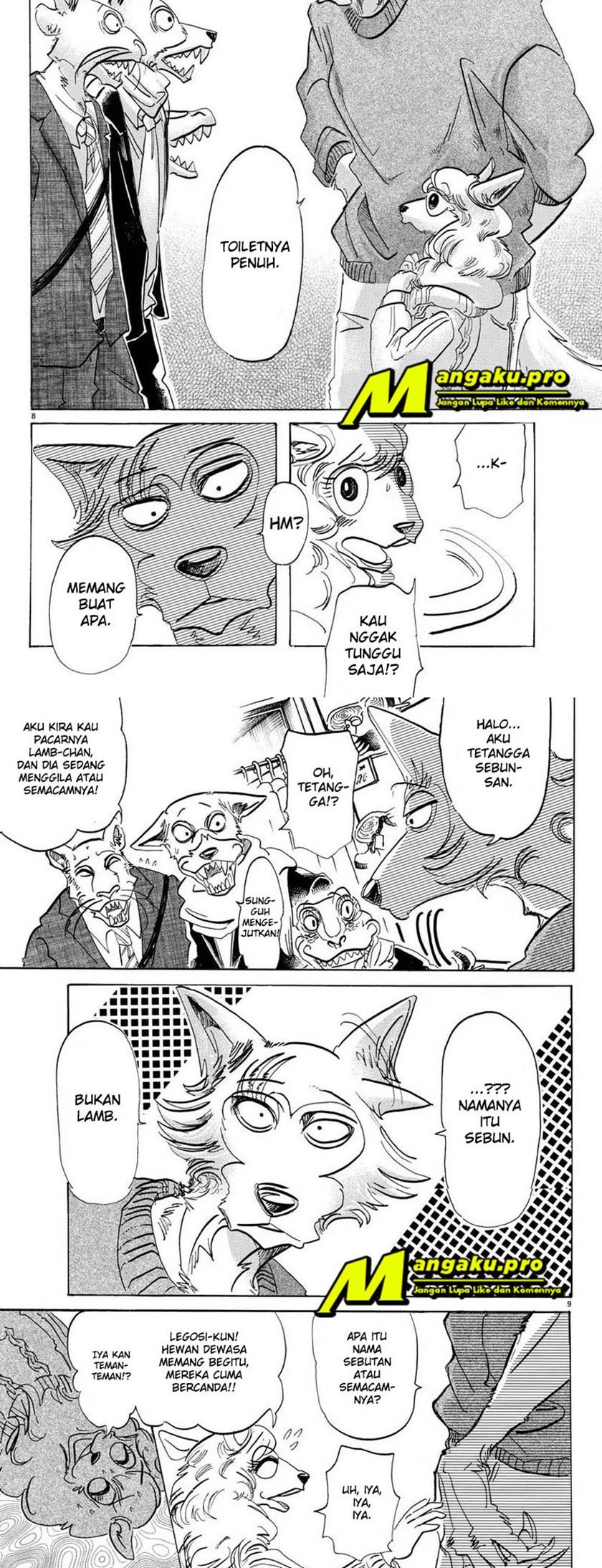 Beastars Chapter 110 - halaman 6