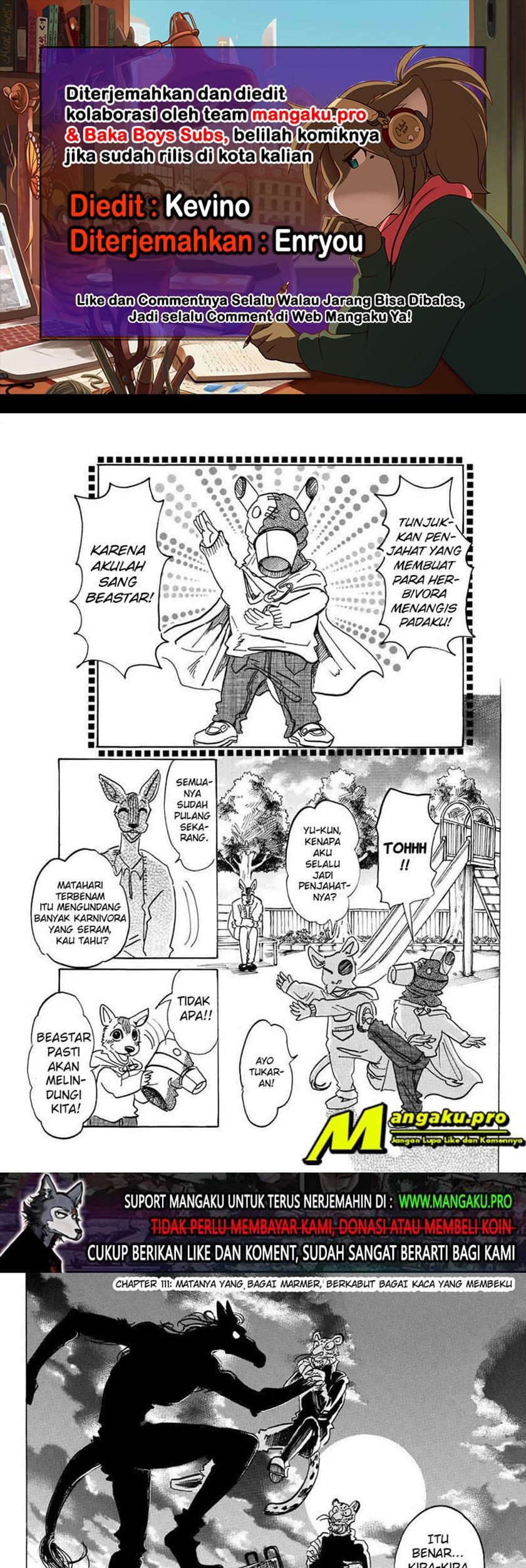 Beastars Chapter 111 - halaman 1