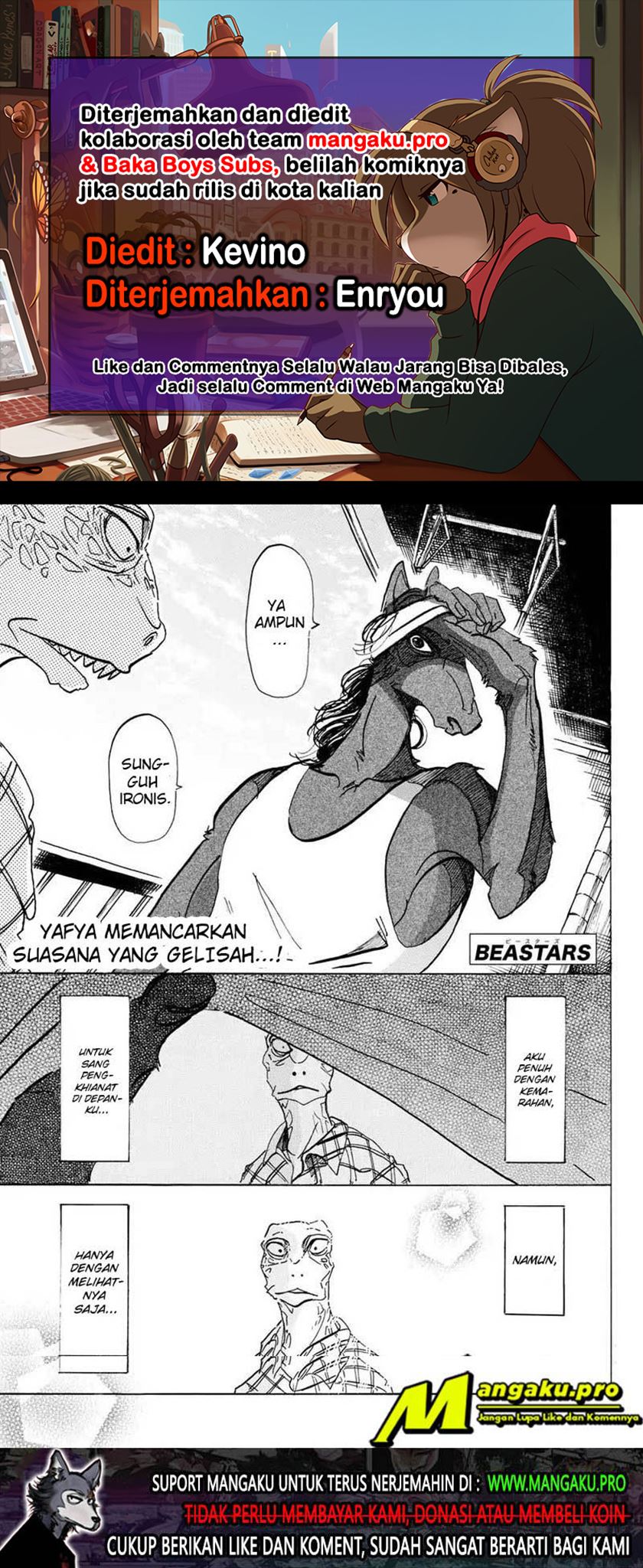 Beastars Chapter 112 - halaman 1