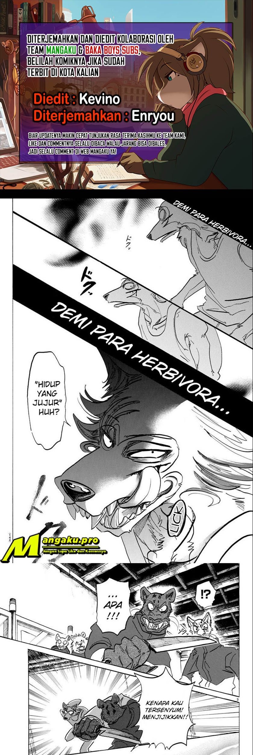 Beastars Chapter 114 - halaman 1
