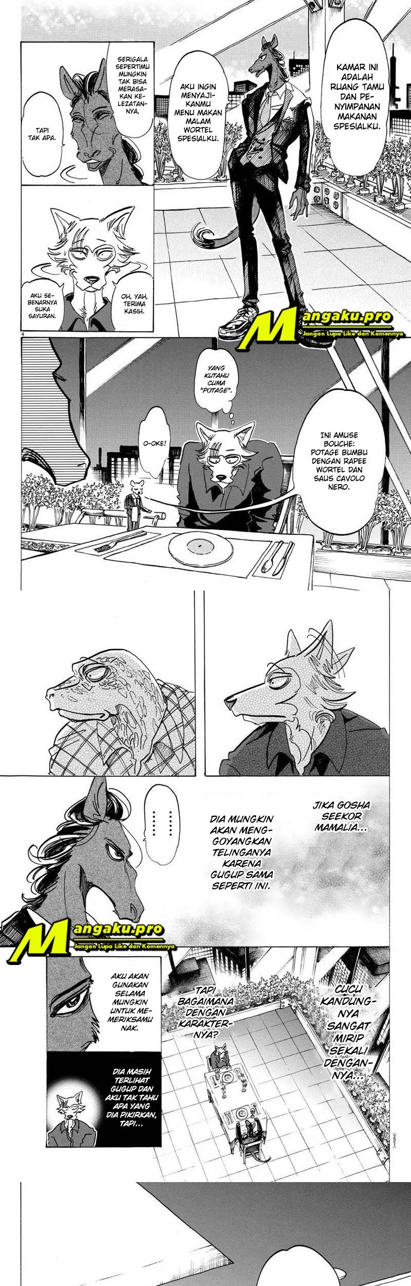 Beastars Chapter 117 - halaman 3