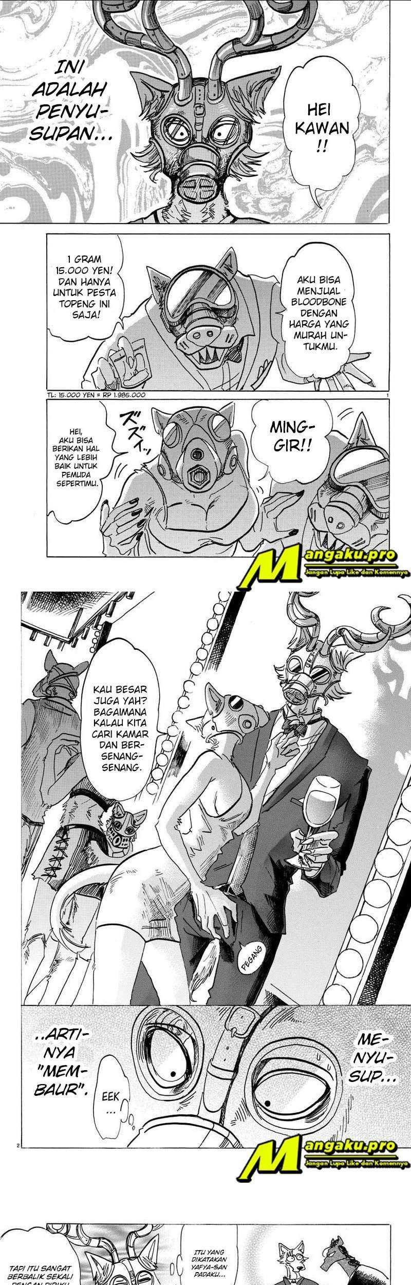 Beastars Chapter 128 - halaman 3