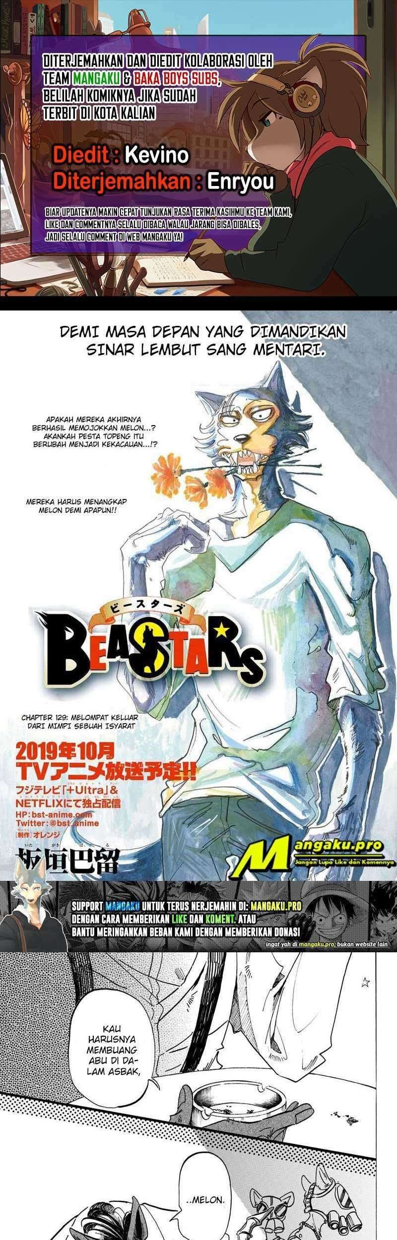 Beastars Chapter 129 - halaman 1