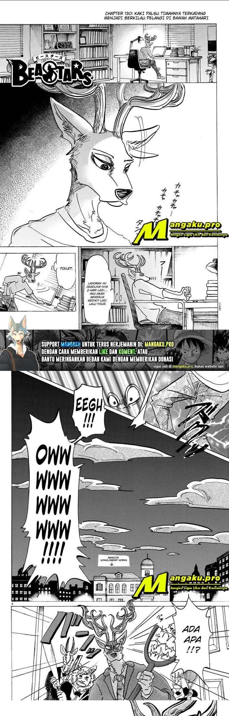 Beastars Chapter 130 - halaman 1