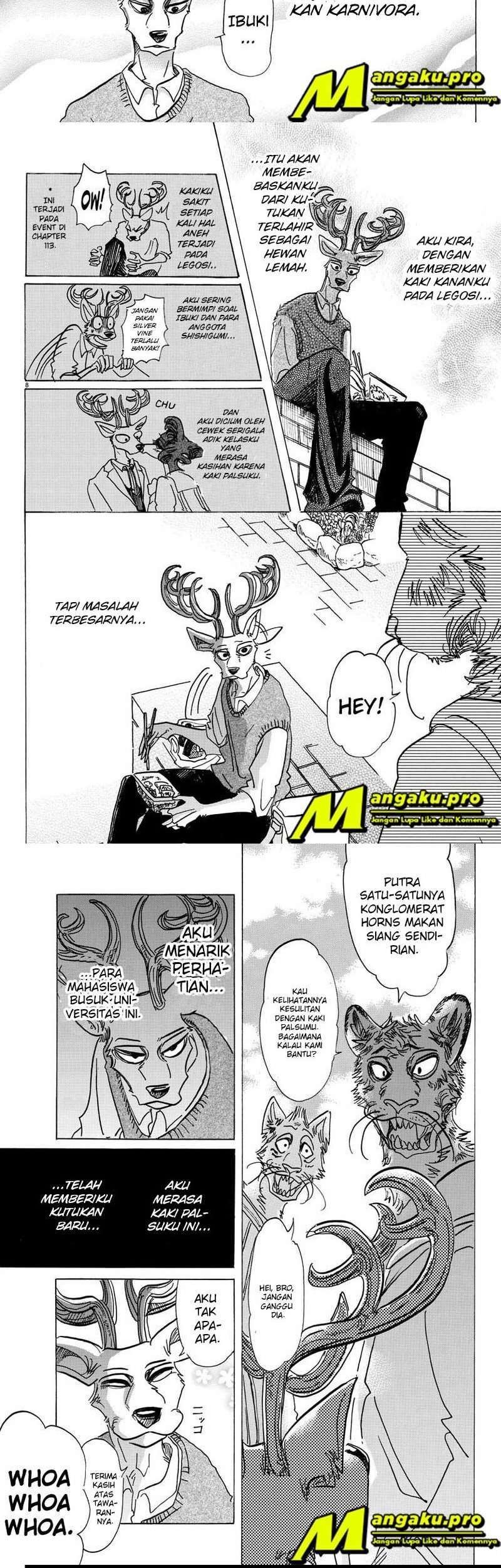Beastars Chapter 130 - halaman 5