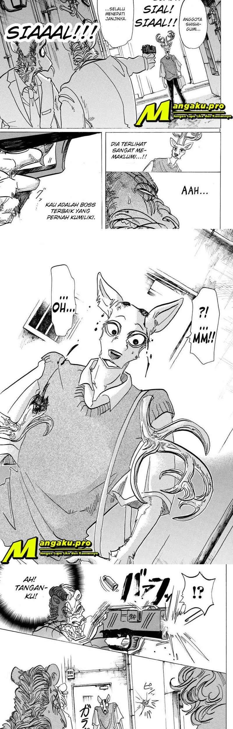 Beastars Chapter 131 - halaman 3