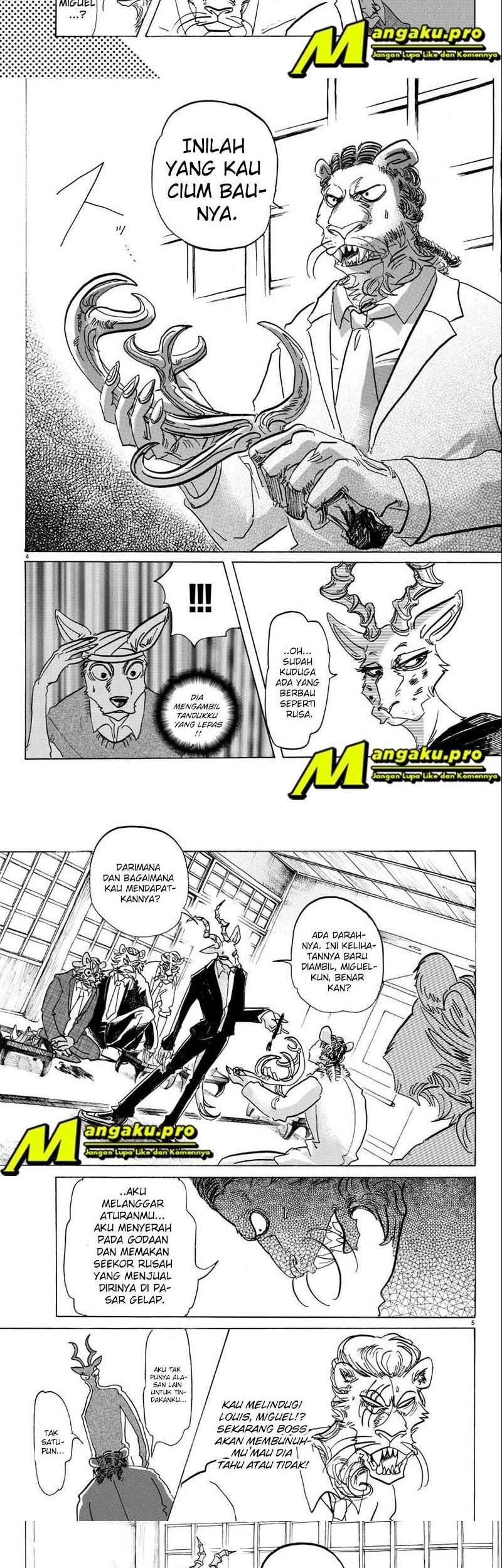 Beastars Chapter 132 - halaman 3