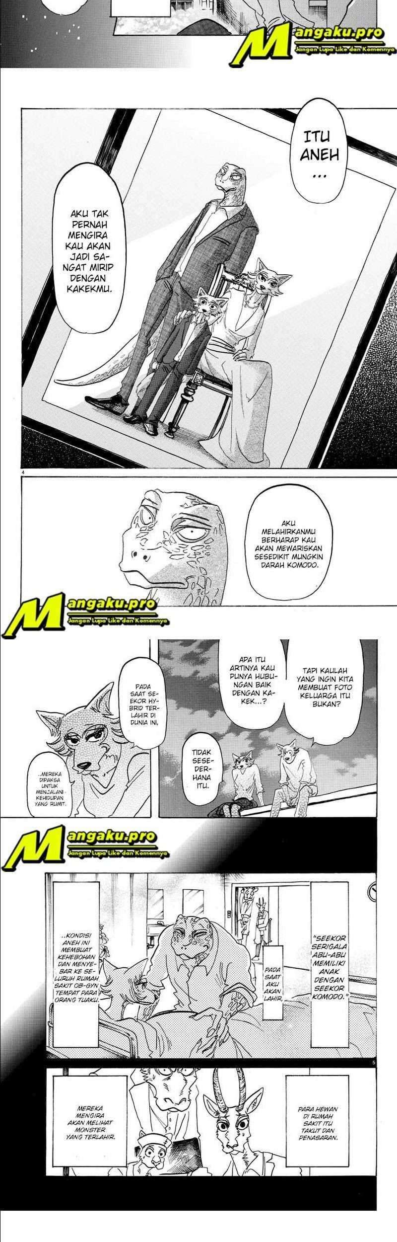 Beastars Chapter 133 - halaman 3