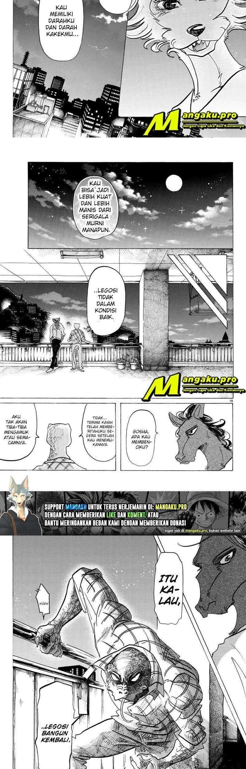 Beastars Chapter 134 - halaman 14