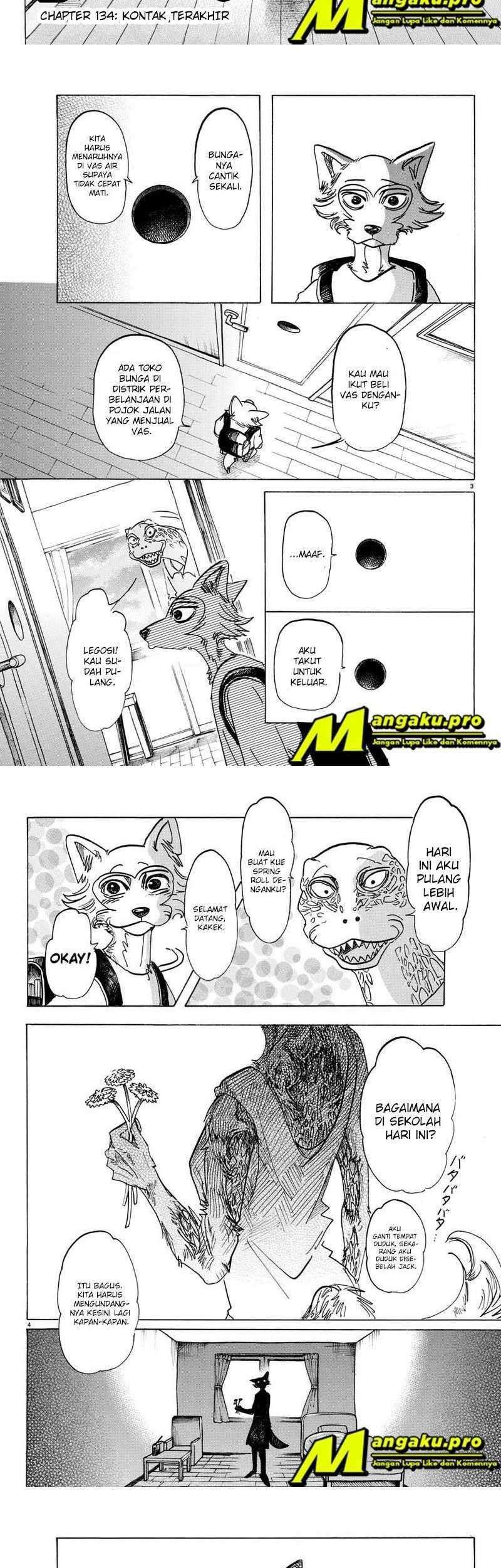 Beastars Chapter 134 - halaman 3