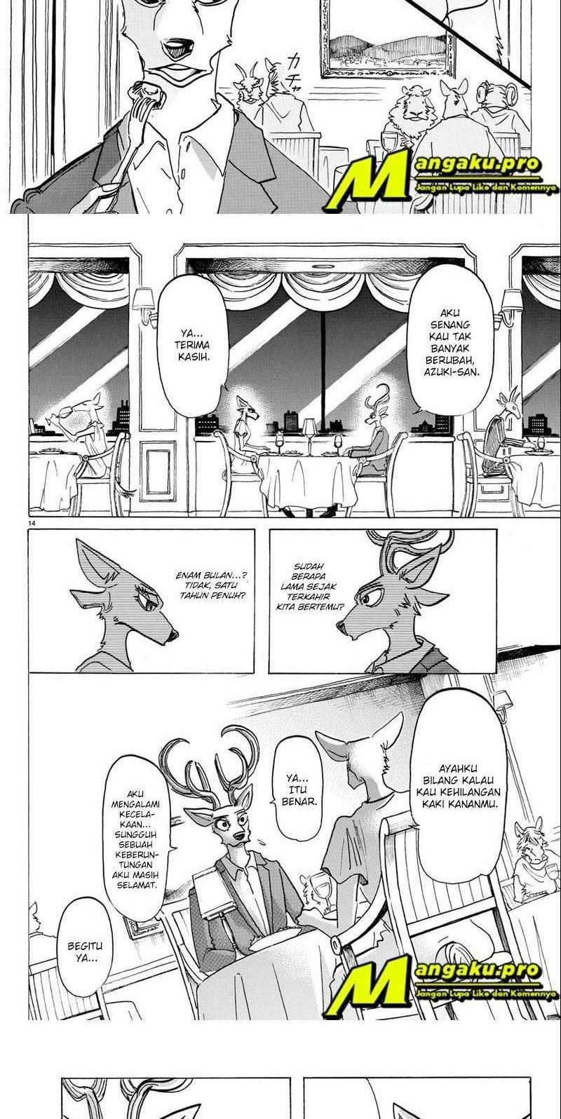 Beastars Chapter 136 - halaman 10