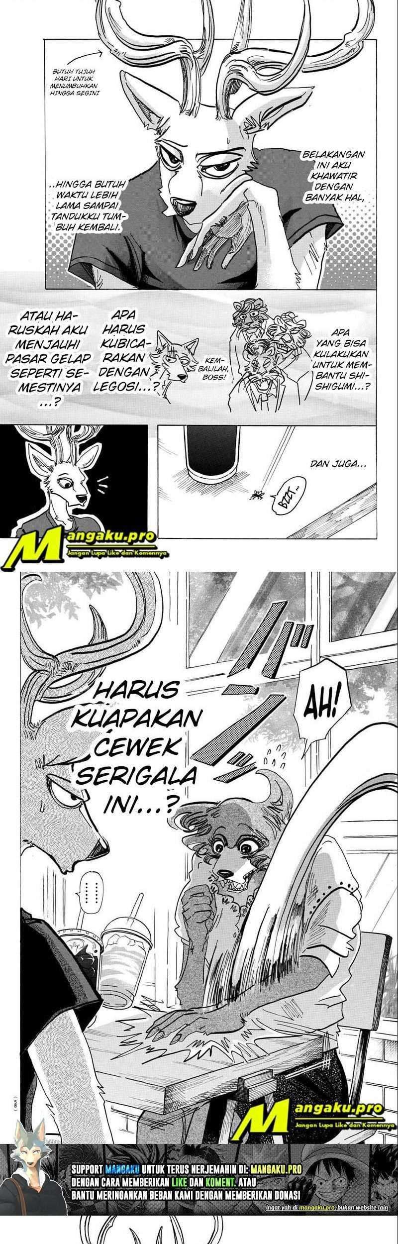 Beastars Chapter 136 - halaman 3
